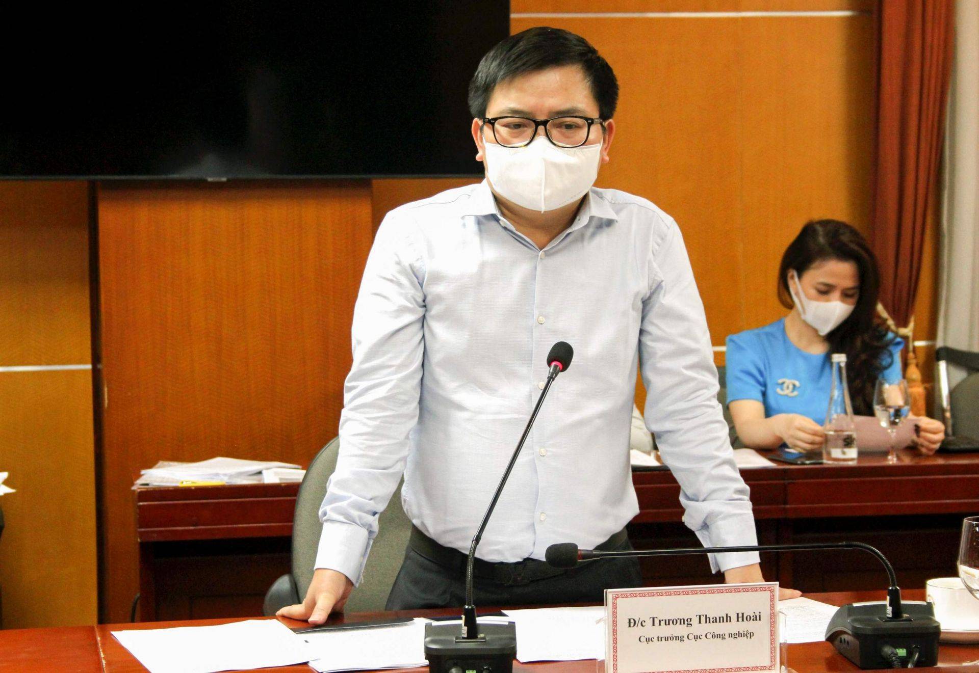 Cục trưởng Cục Công nghiệp Trương Thanh Hoài cho hay sản lượng sản xuất thép Việt Nam liên tục tăng trong những năm gần đây, đáp ứng nhu cầu thép trong nước và xuất khẩu Cục trưởng Cục Công nghiệp Trương Thanh Hoài cho hay sản lượng sản xuất thép Việt Nam liên tục tăng trong những năm gần đây, đáp ứng nhu cầu thép trong nước và xuất khẩu