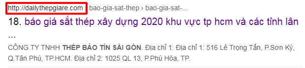 cong ty thep lua dao