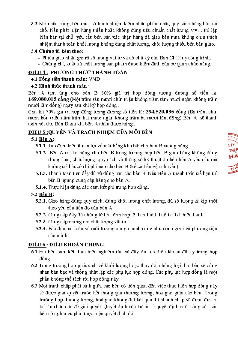 thép vũ hải hóc môn lừa đảo